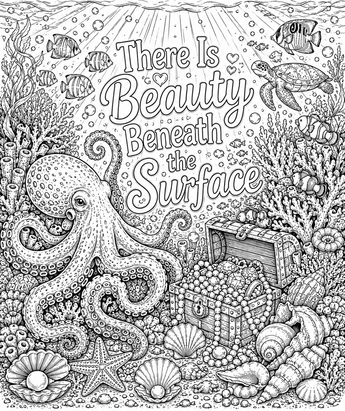Beautifully You – Adult Coloring Book for Relaxation & Confidence
