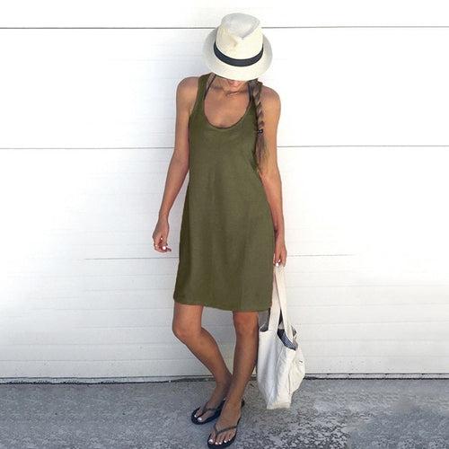 Breezy Bliss Tank Dress