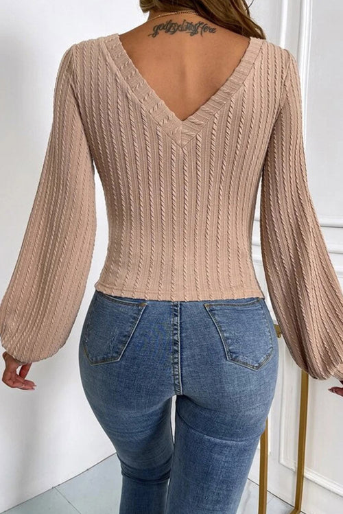 Willow Grace Knit Top.