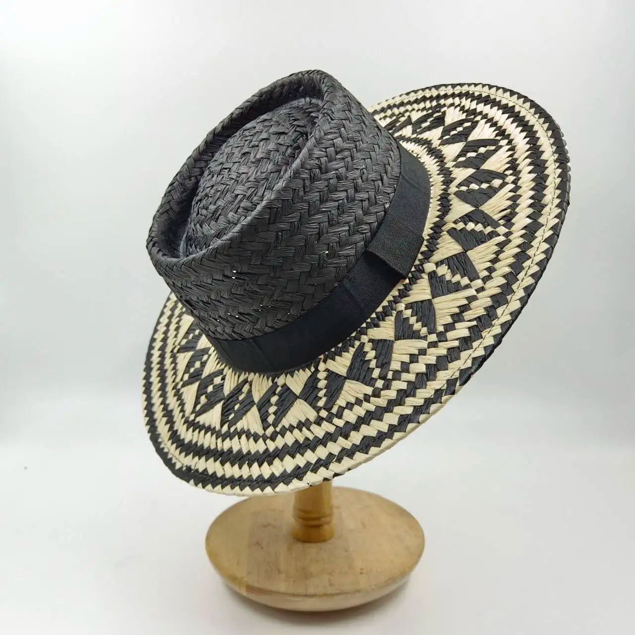Women's Bohemian Woven Straw Sun Hat