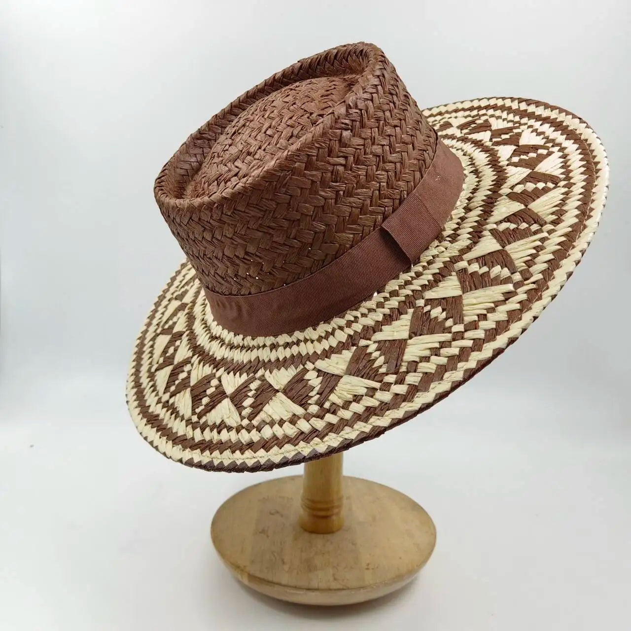 Women's Bohemian Woven Straw Sun Hat