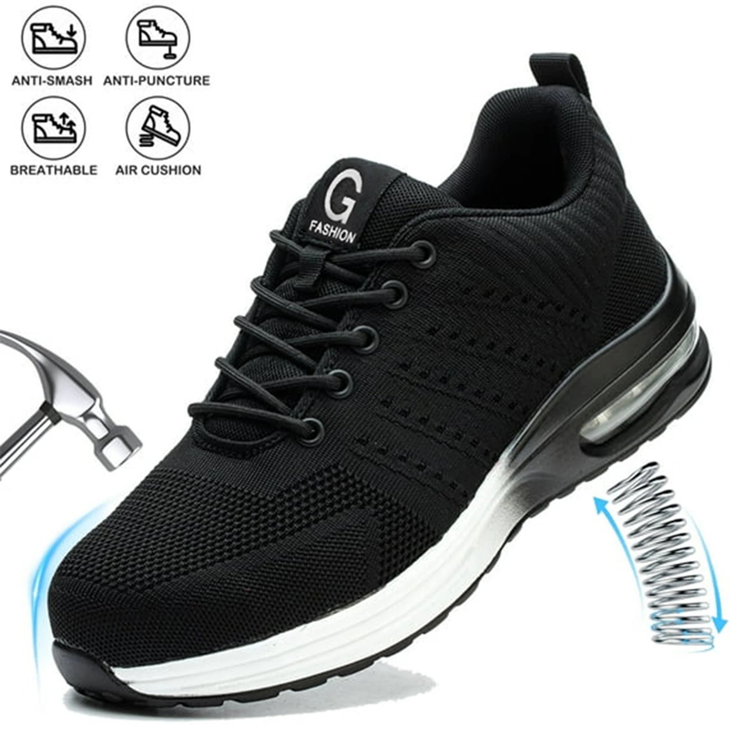 Steel Toe Safety Work Shoes