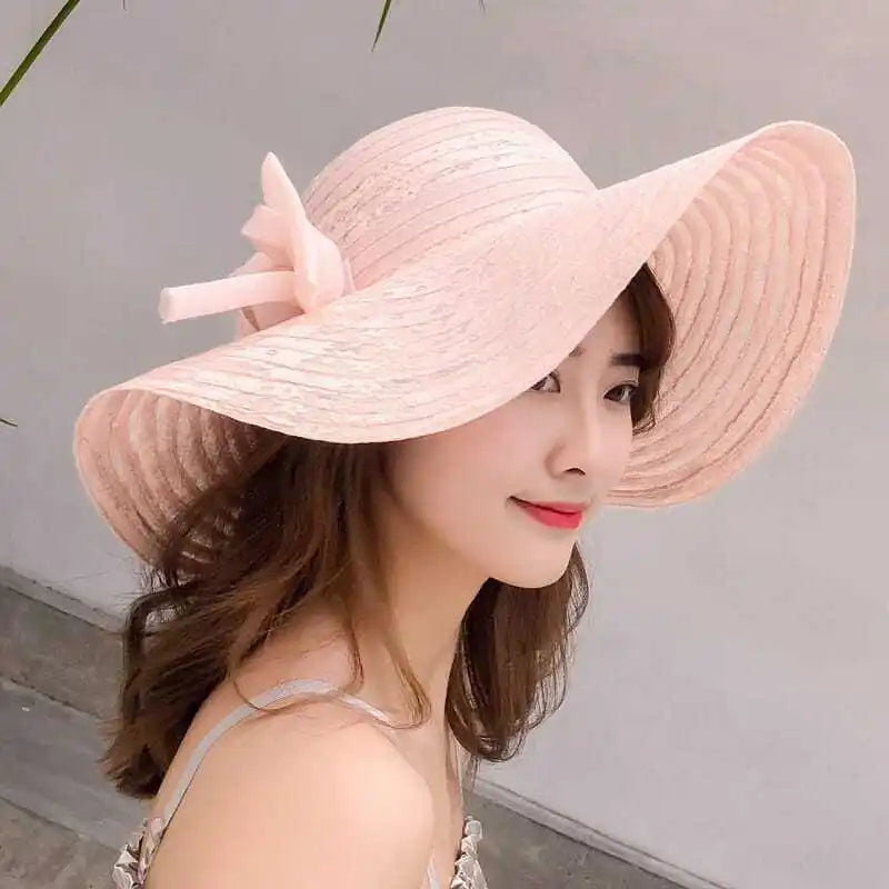 Women's Foldable Wide Brim Sun Hat
