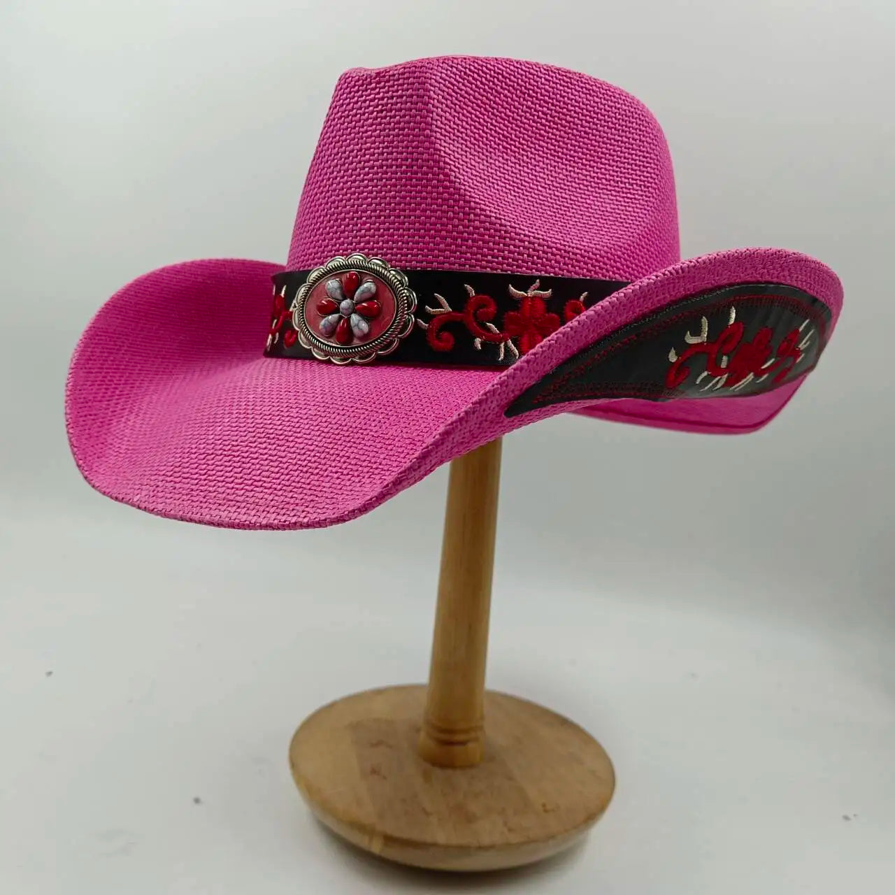 Women's Bohemian Woven Straw Sun Hat
