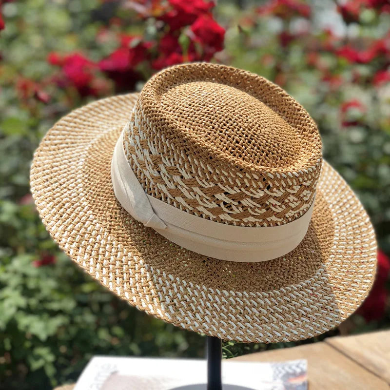 Women's Bohemian Woven Straw Sun Hat