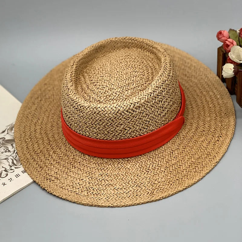 Women's Bohemian Woven Straw Sun Hat