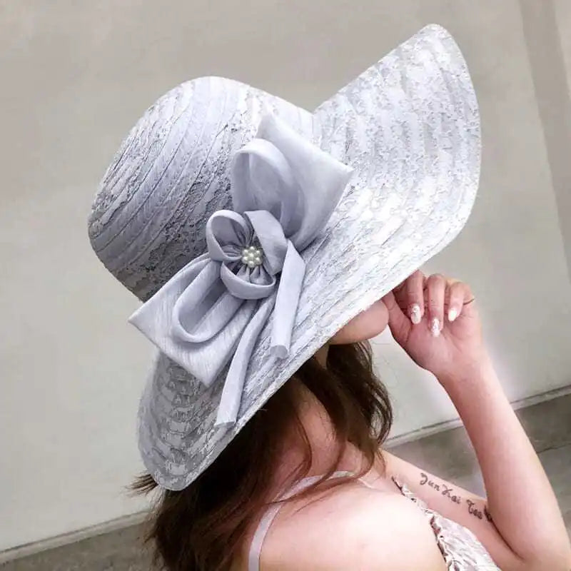 Women's Foldable Wide Brim Sun Hat