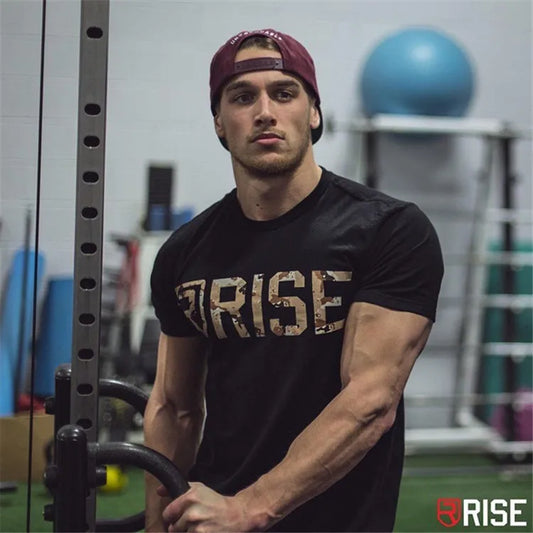Men's Casual Gym Workout T-Shirt
