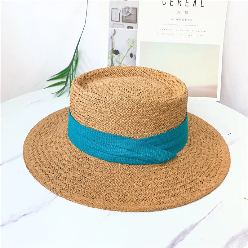 Women's Bohemian Woven Straw Sun Hat
