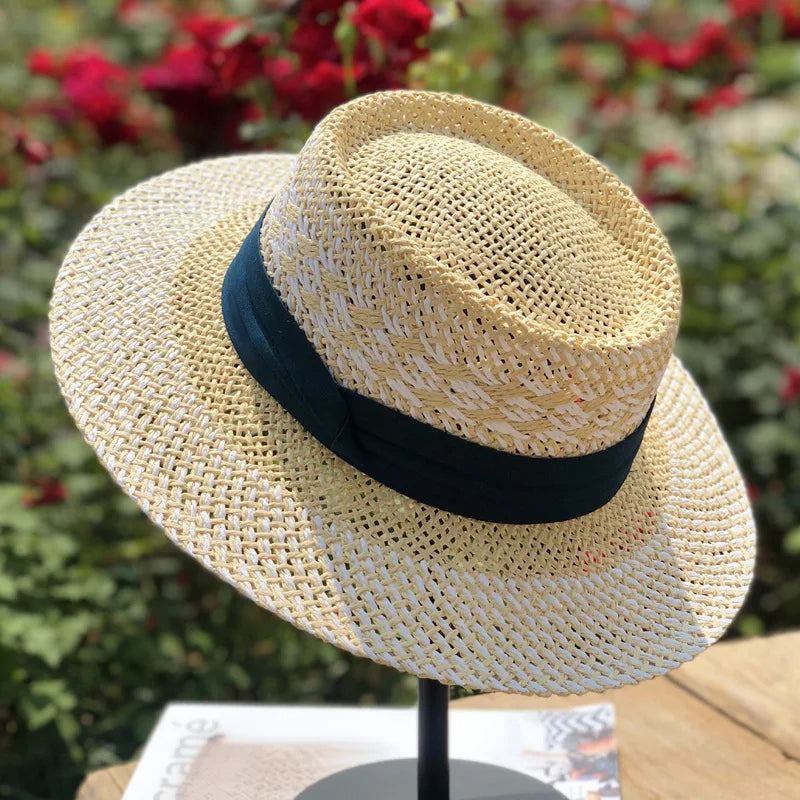 Women's Bohemian Woven Straw Sun Hat