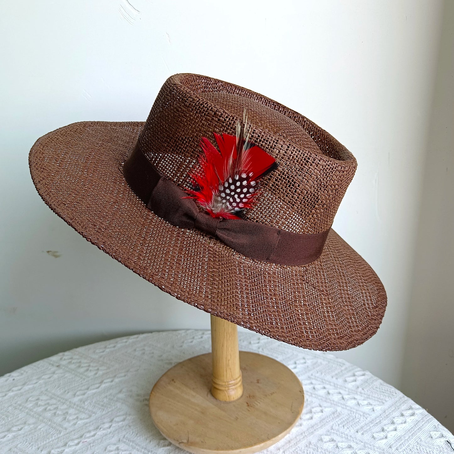 Women's Bohemian Woven Straw Sun Hat