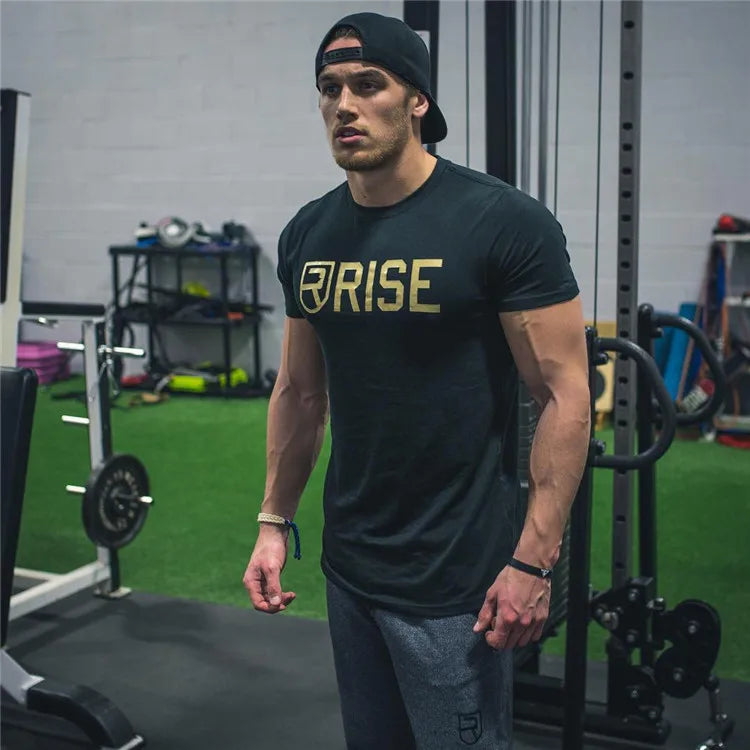 Men's Casual Gym Workout T-Shirt