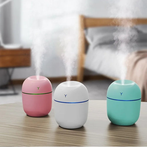 Mini Ultrasonic Aroma Oil Diffuser & Humidifier