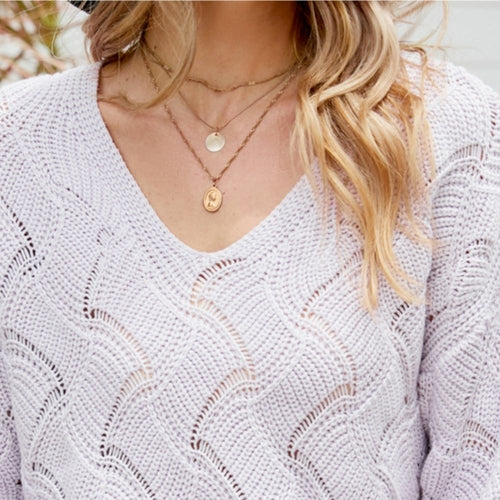 Lavender Whisper Sweater