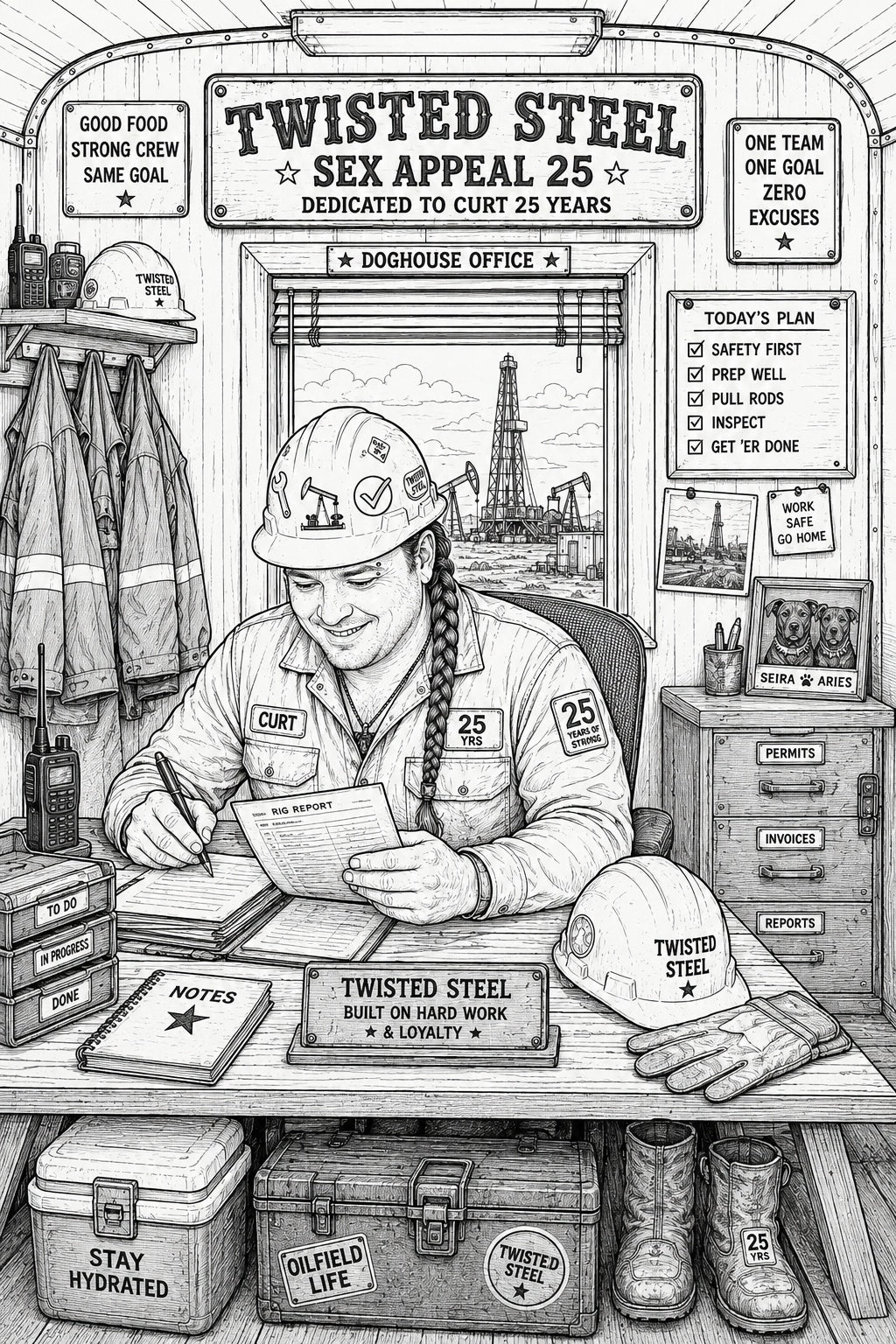 Twisted Steel - 25 years Dedicated to Curt.